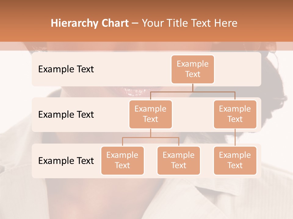 Corporate Smile Woman PowerPoint Template