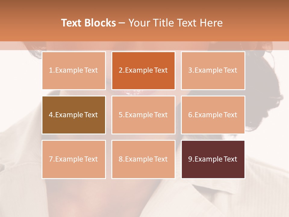 Corporate Smile Woman PowerPoint Template