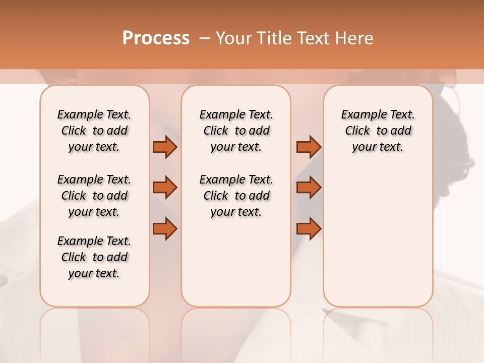 Corporate Smile Woman PowerPoint Template