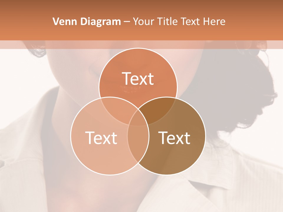 Corporate Smile Woman PowerPoint Template