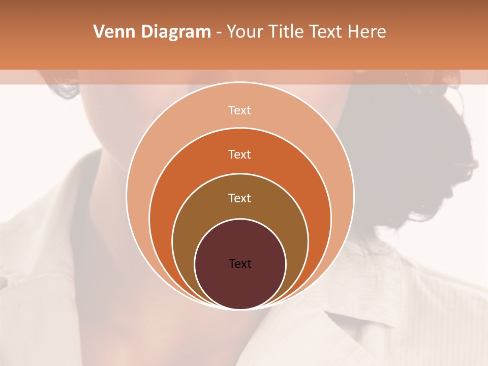 Corporate Smile Woman PowerPoint Template