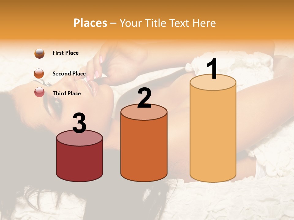 Profile Seasons Curly Hair PowerPoint Template