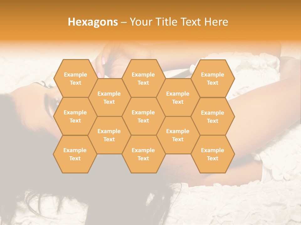 Profile Seasons Curly Hair PowerPoint Template