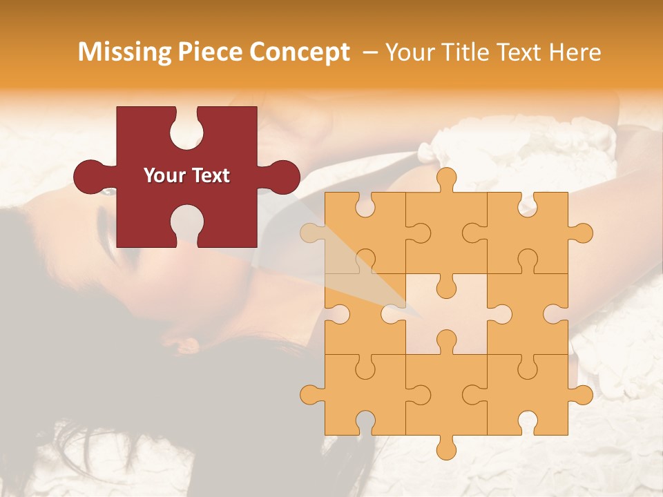 Profile Seasons Curly Hair PowerPoint Template