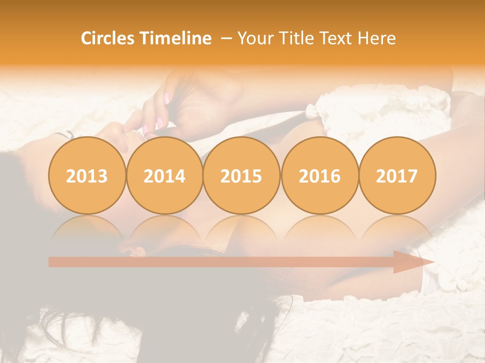 Profile Seasons Curly Hair PowerPoint Template