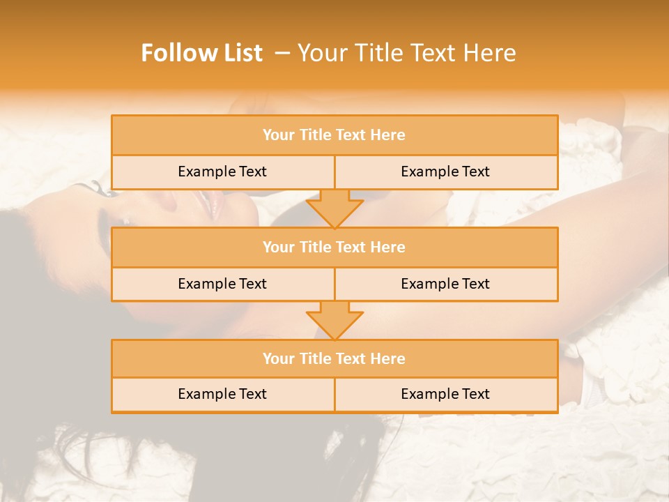 Profile Seasons Curly Hair PowerPoint Template