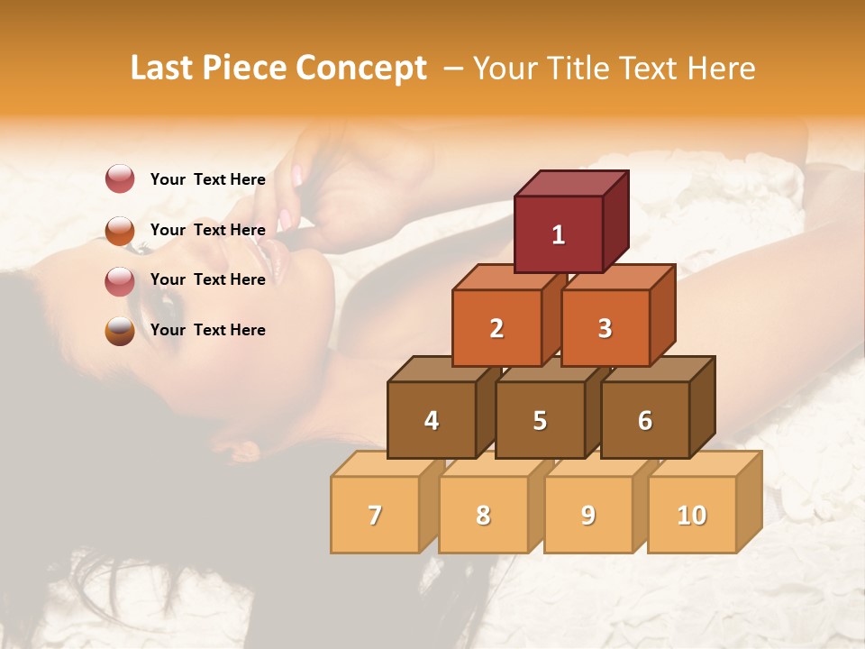 Profile Seasons Curly Hair PowerPoint Template