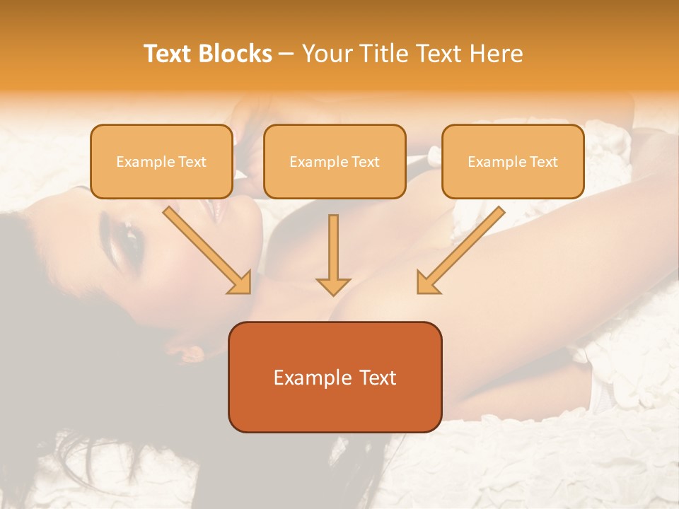 Profile Seasons Curly Hair PowerPoint Template