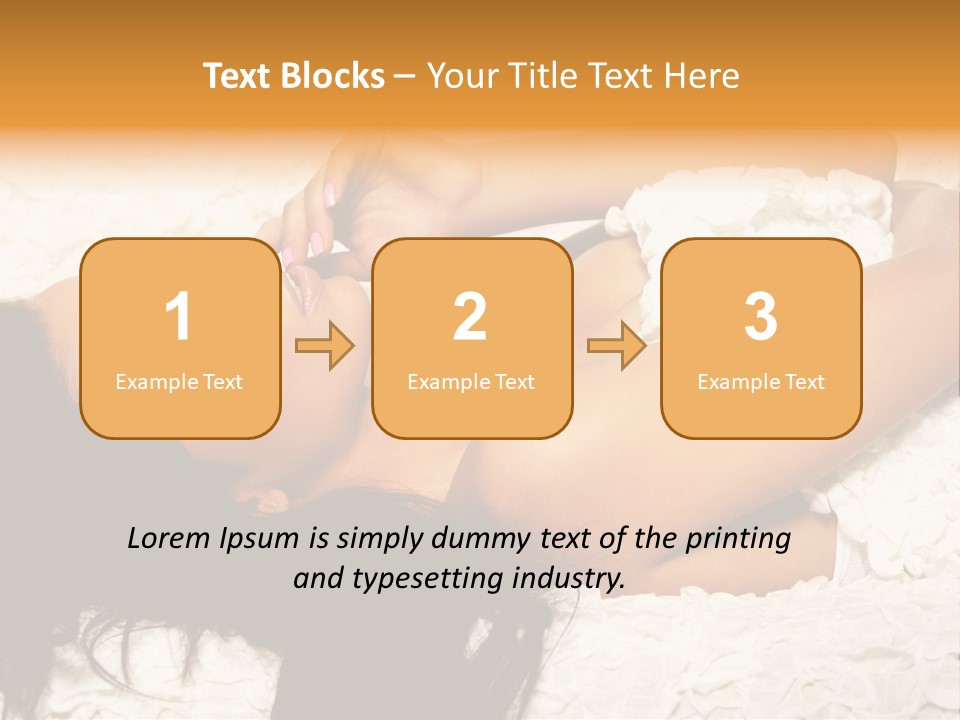 Profile Seasons Curly Hair PowerPoint Template