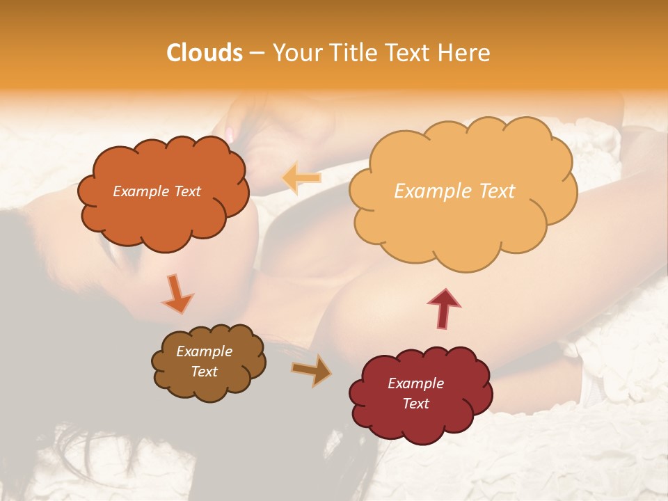 Profile Seasons Curly Hair PowerPoint Template
