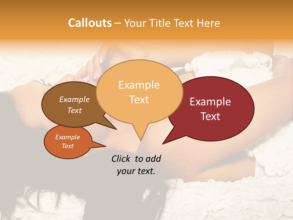 Profile Seasons Curly Hair PowerPoint Template