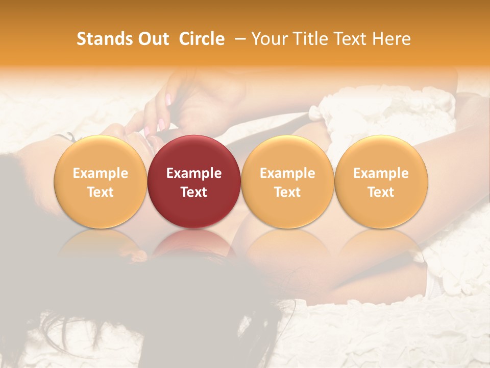 Profile Seasons Curly Hair PowerPoint Template