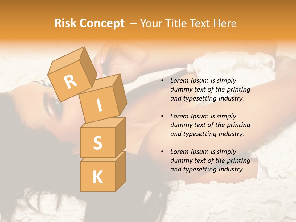 Profile Seasons Curly Hair PowerPoint Template