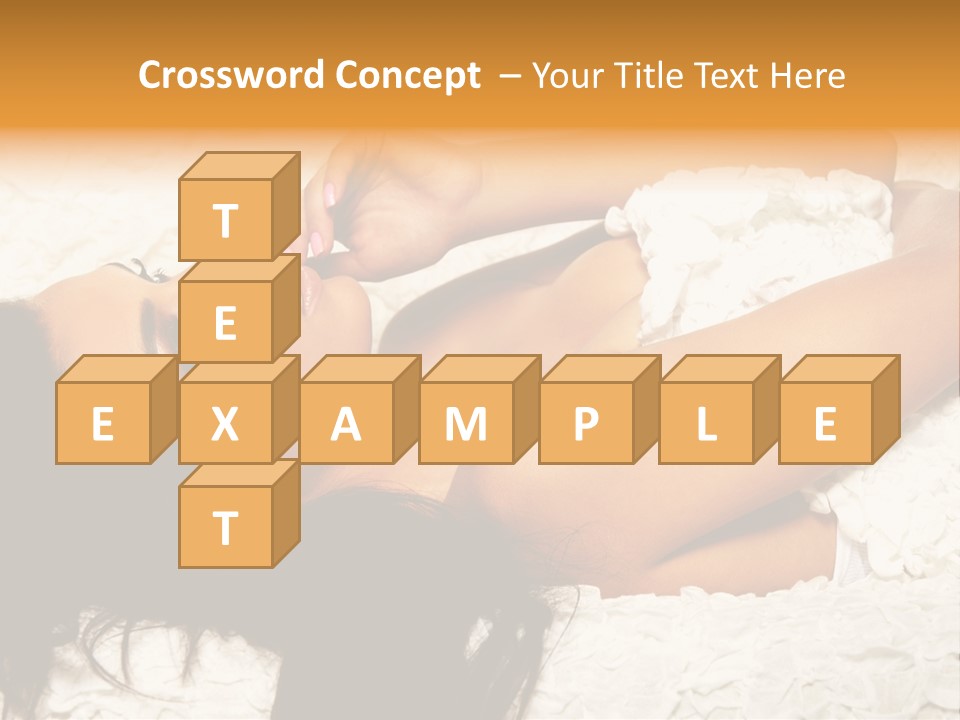 Profile Seasons Curly Hair PowerPoint Template