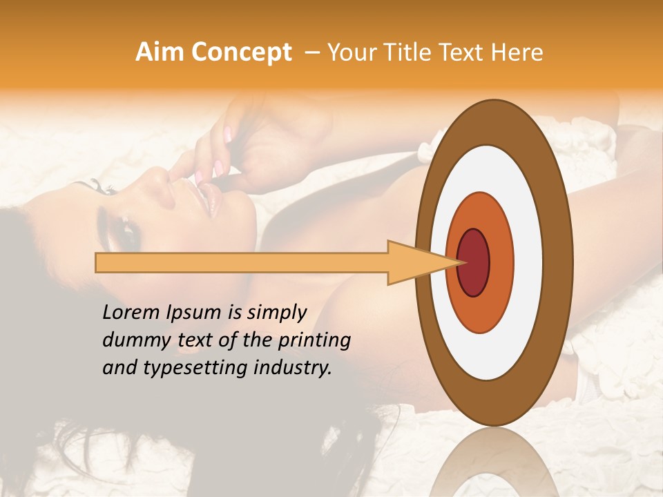 Profile Seasons Curly Hair PowerPoint Template