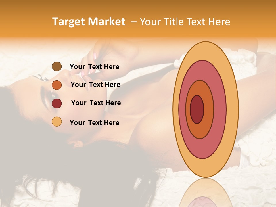 Profile Seasons Curly Hair PowerPoint Template