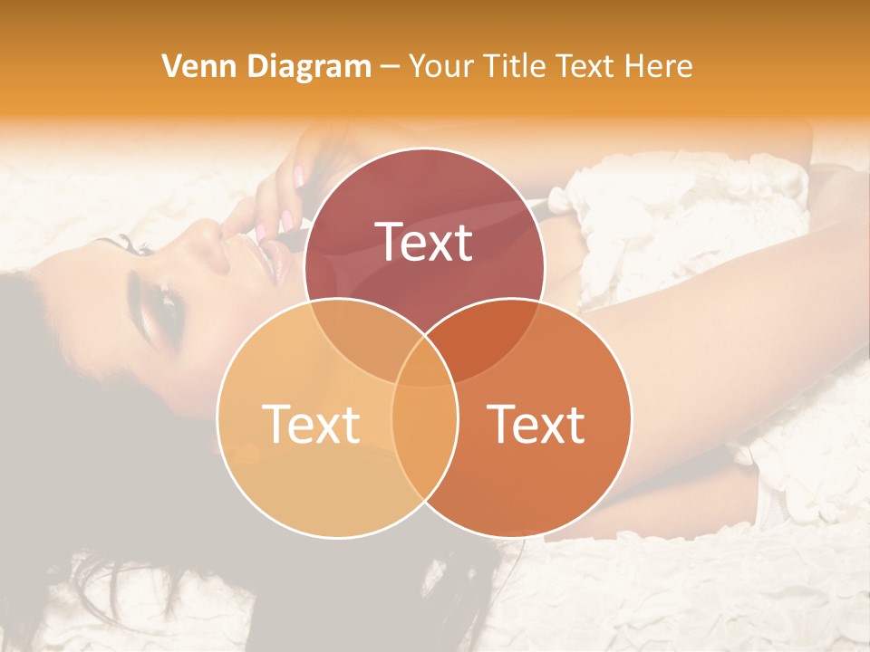 Profile Seasons Curly Hair PowerPoint Template