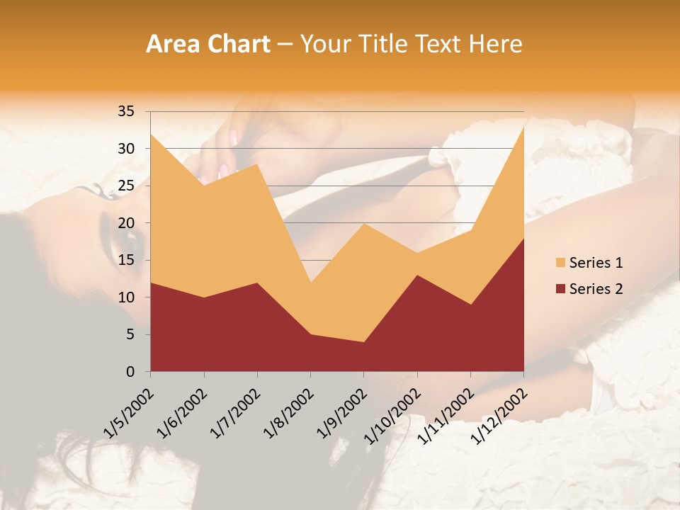 Profile Seasons Curly Hair PowerPoint Template