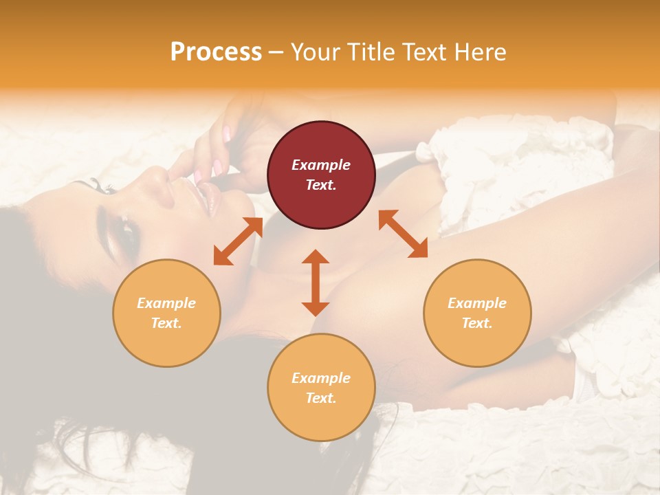 Profile Seasons Curly Hair PowerPoint Template