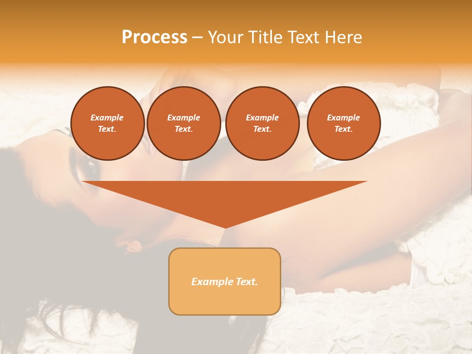 Profile Seasons Curly Hair PowerPoint Template