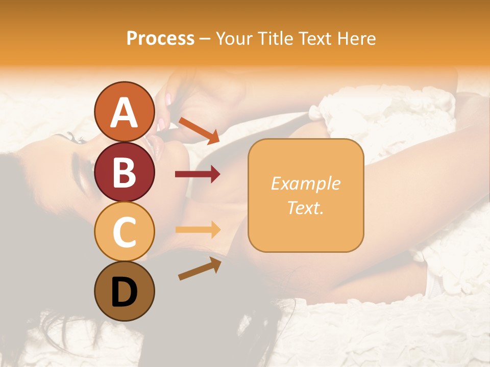 Profile Seasons Curly Hair PowerPoint Template
