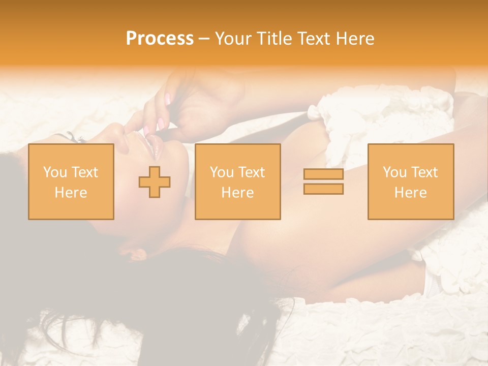 Profile Seasons Curly Hair PowerPoint Template