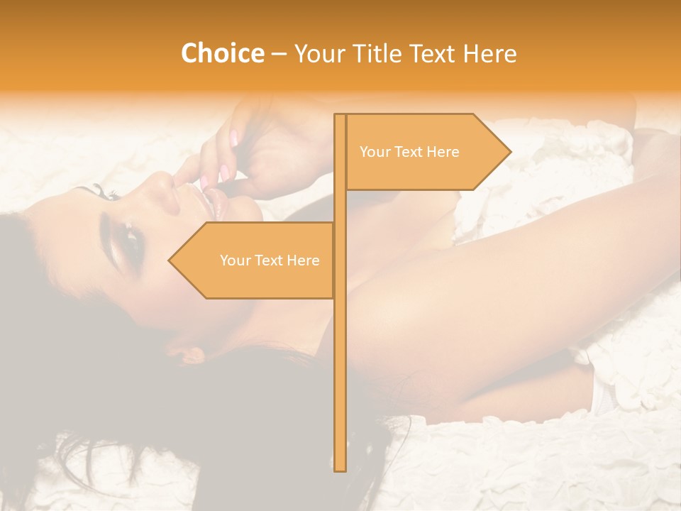 Profile Seasons Curly Hair PowerPoint Template