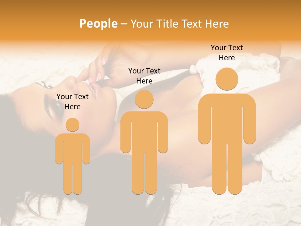 Profile Seasons Curly Hair PowerPoint Template