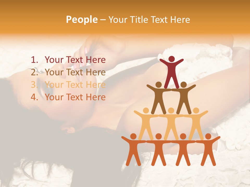 Profile Seasons Curly Hair PowerPoint Template