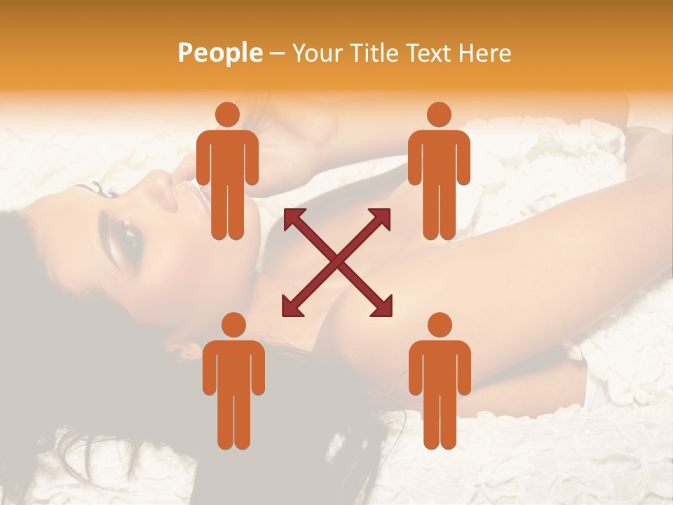 Profile Seasons Curly Hair PowerPoint Template