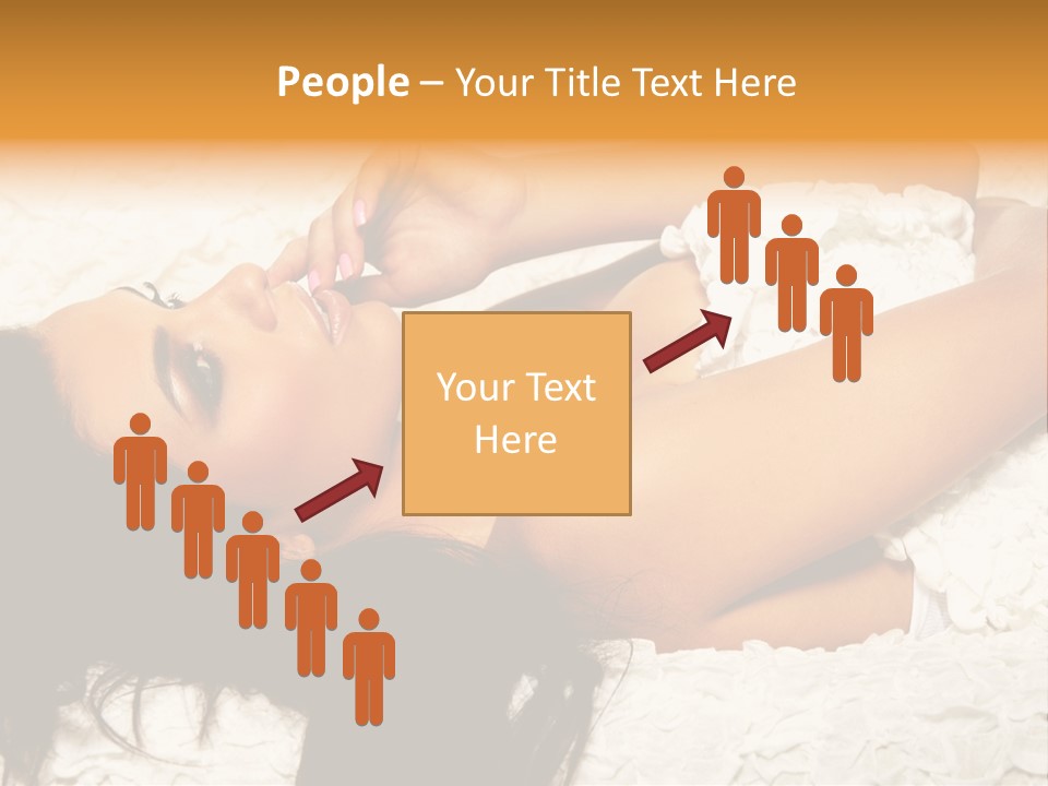 Profile Seasons Curly Hair PowerPoint Template