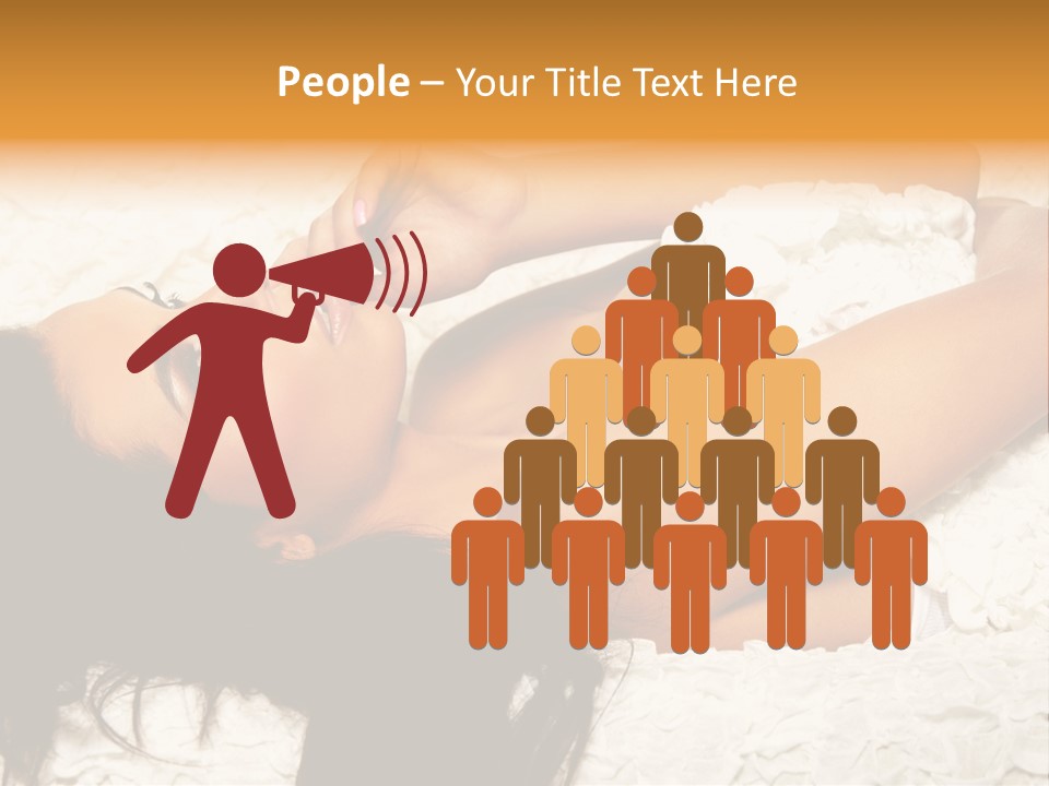 Profile Seasons Curly Hair PowerPoint Template