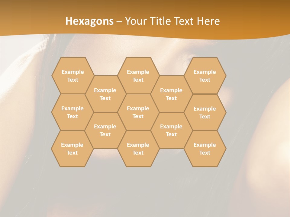 Light Studio Hairstyle PowerPoint Template