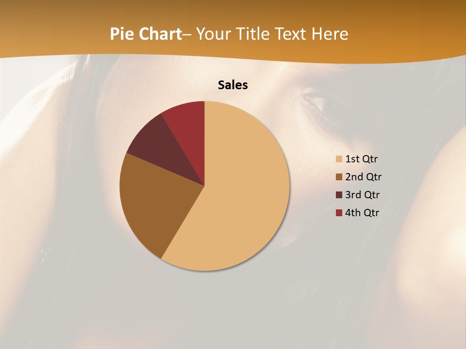 Light Studio Hairstyle PowerPoint Template