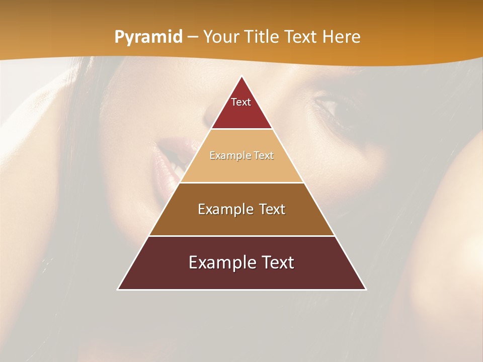 Light Studio Hairstyle PowerPoint Template