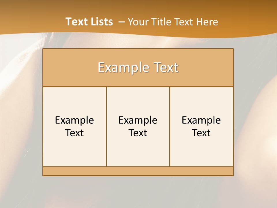 Light Studio Hairstyle PowerPoint Template