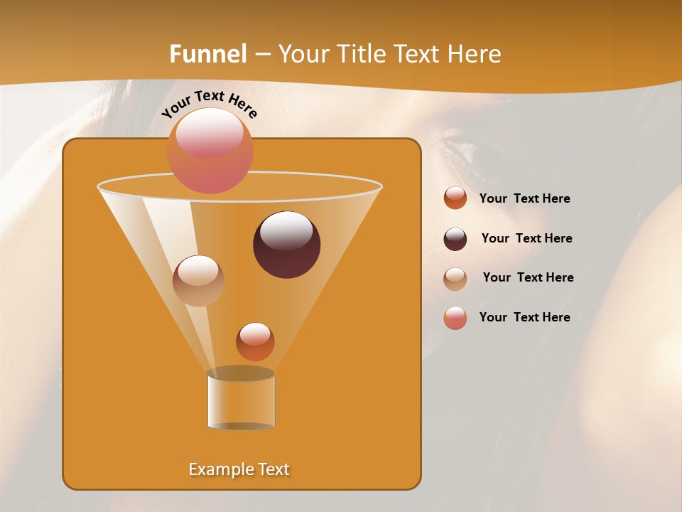 Light Studio Hairstyle PowerPoint Template