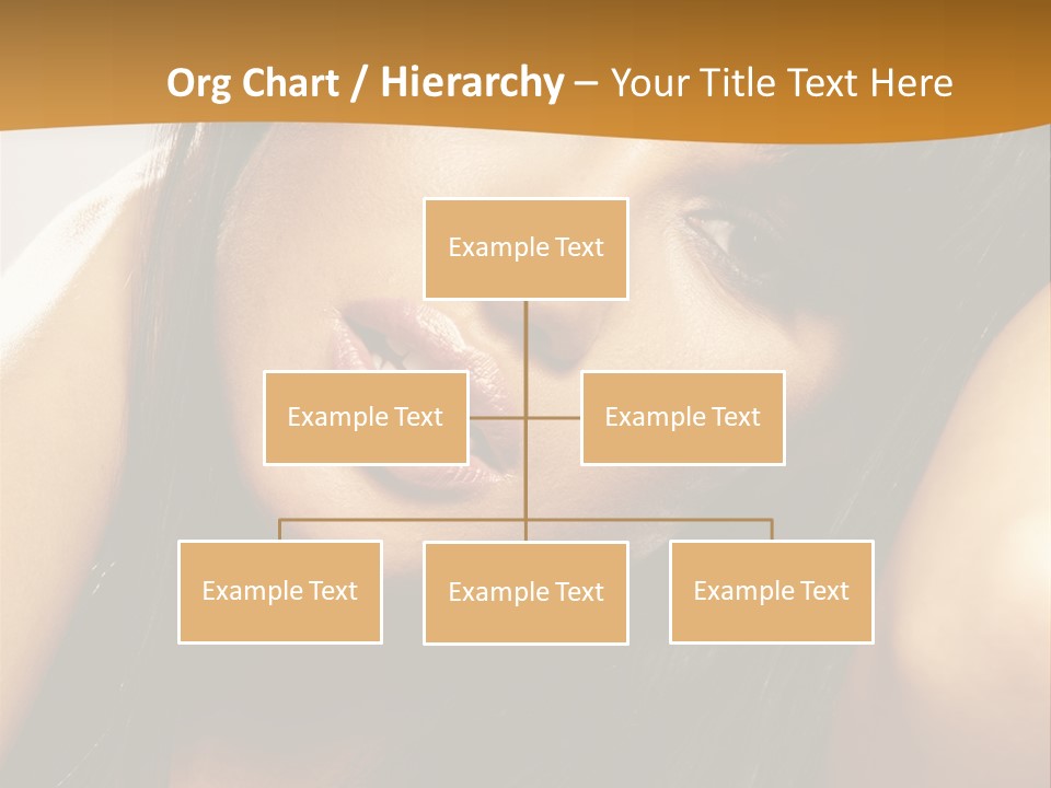 Light Studio Hairstyle PowerPoint Template