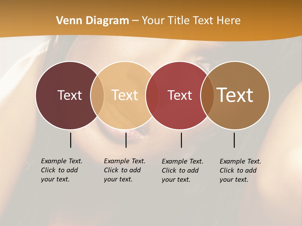 Light Studio Hairstyle PowerPoint Template