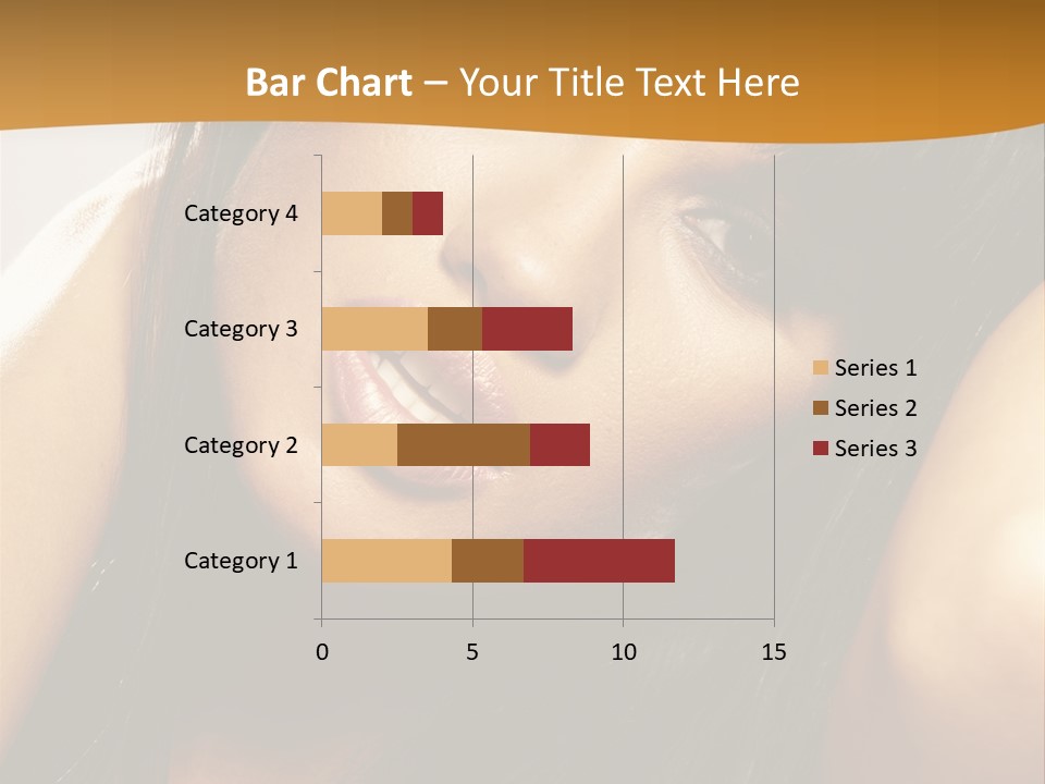 Light Studio Hairstyle PowerPoint Template