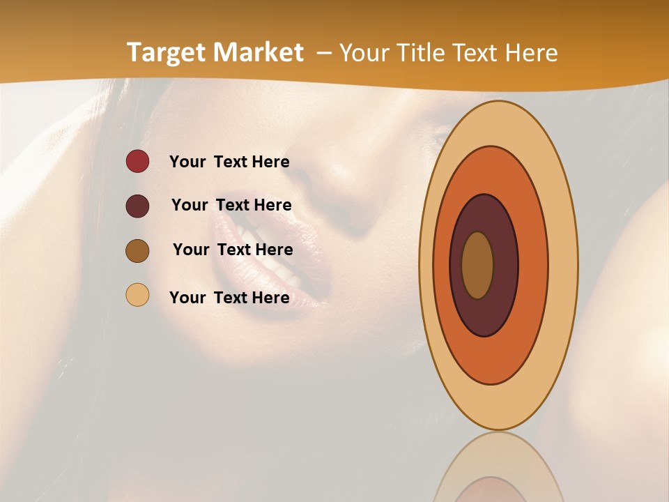 Light Studio Hairstyle PowerPoint Template