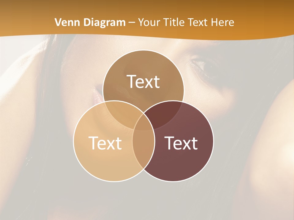 Light Studio Hairstyle PowerPoint Template