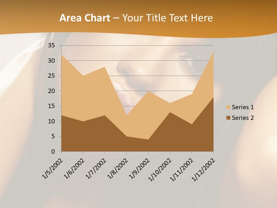 Light Studio Hairstyle PowerPoint Template
