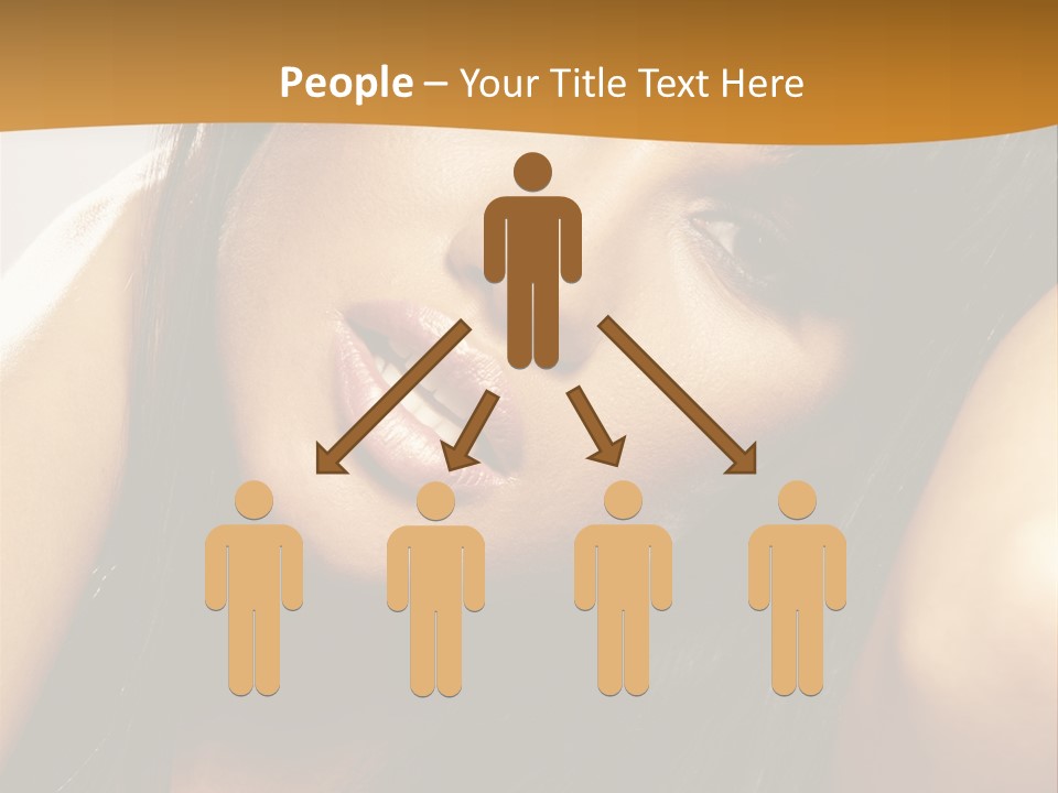 Light Studio Hairstyle PowerPoint Template