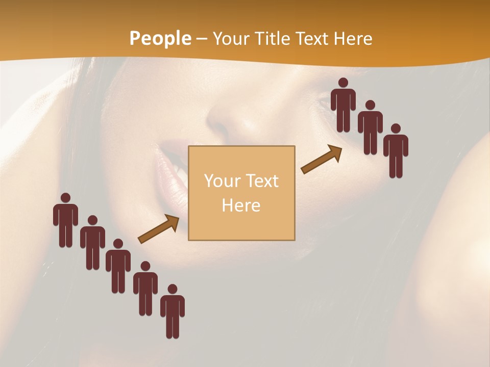 Light Studio Hairstyle PowerPoint Template