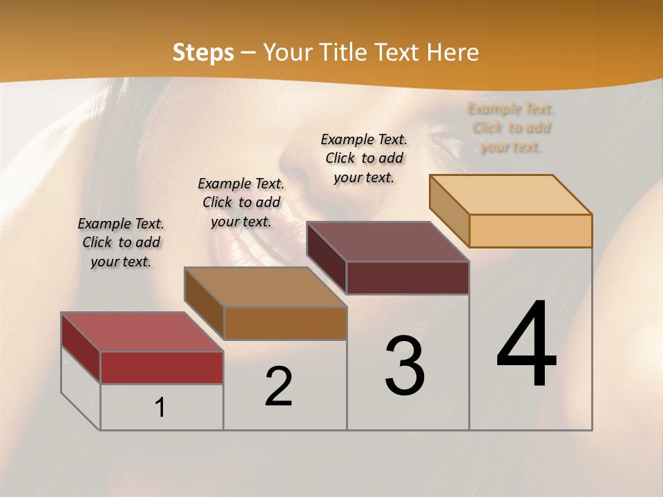 Light Studio Hairstyle PowerPoint Template