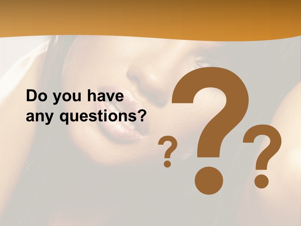 Light Studio Hairstyle PowerPoint Template