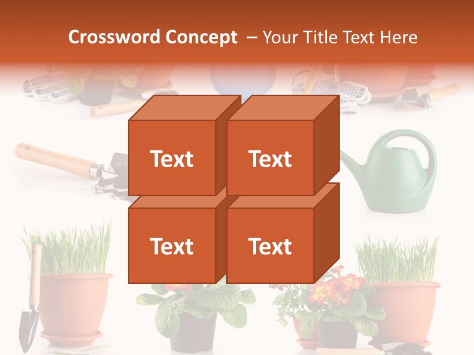 Growing Bouquet Inventory PowerPoint Template