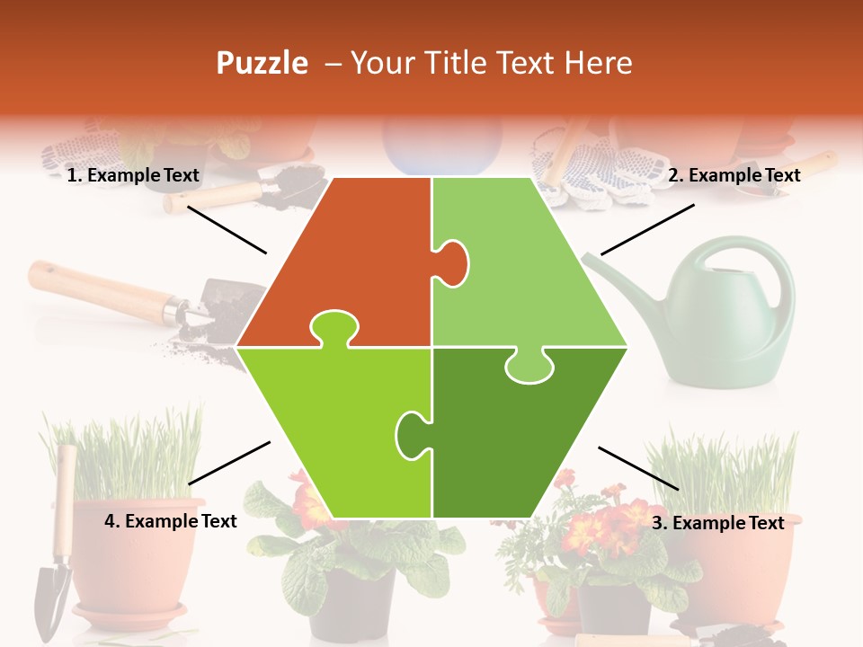 Growing Bouquet Inventory PowerPoint Template