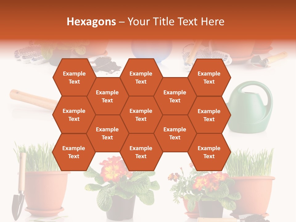 Growing Bouquet Inventory PowerPoint Template